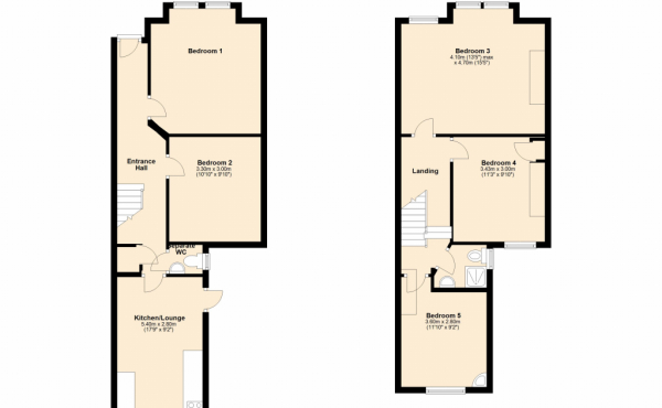 61 Ashford Road, Brighton Floorplan 2D